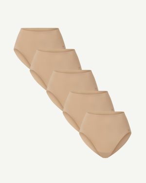 SoftForm Cotton High-Rise Brief 5-Pack