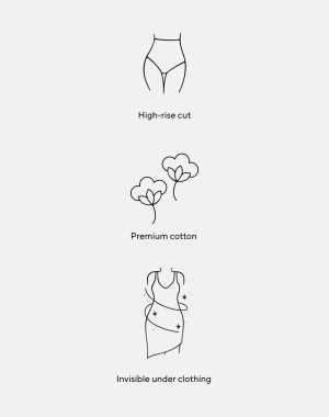 SoftForm Cotton High-Rise Brief